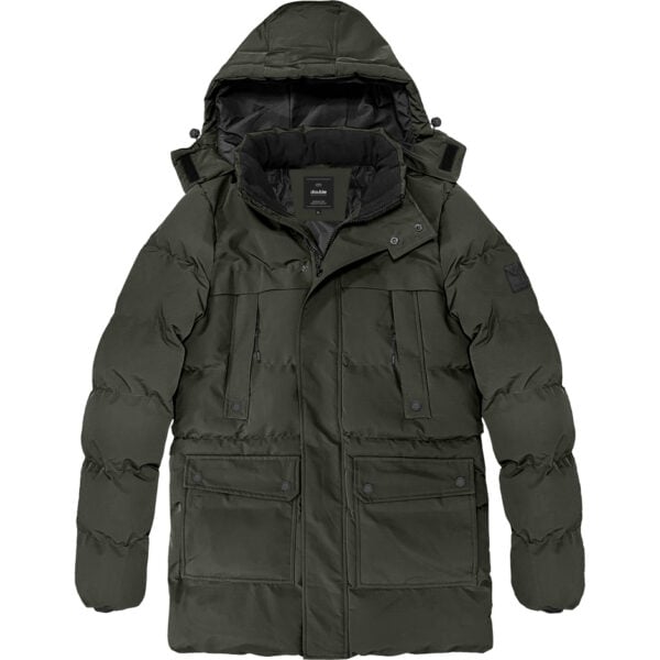 3XL-6XL ΑΝΔΡΙΚΟ ΠΑΝΩΦΟΡΙ ΠΑΡΚΑ PUFFER DOUBLE MJK-173A KHAKI