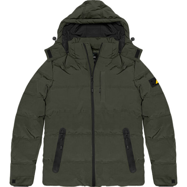 3XL-6XL ΑΝΔΡΙΚΟ ΜΠΟΥΦΑΝ PUFFER DOUBLE MJK-174A KHAKI