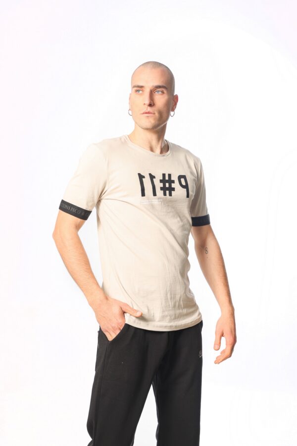 ΑΝΔΡΙΚΟ T-SHIRT PRODUCTIONS PACO 2331086 BEIGE