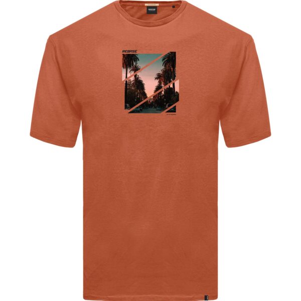 ΑΝΔΡΙΚΟ T-SHIRT ΦΟΙΝΙΚΕΣ REBASE RTS-025 ORANGE