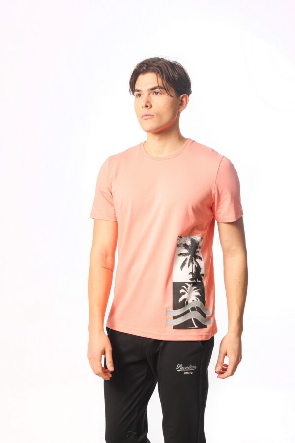 ΑΝΔΡΙΚΟ T-SHIRT PALMA PACO 2331013 CORAL