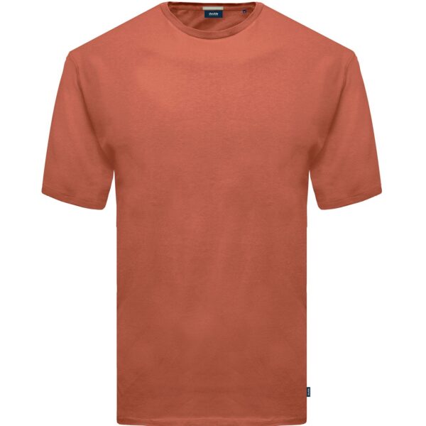 3XL-6XL ΑΝΔΡΙΚΟ T-SHIRT BASIC DOUBLE TS-245A ORANGE