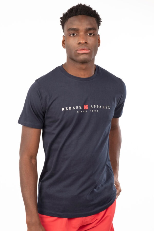 REBASE ΑΝΔΡΙΚΟ T-SHIRT PRINT RTS-260 NAVY