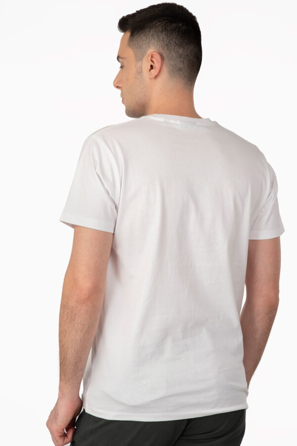 REBASE ΑΝΔΡΙΚΟ T-SHIRT PRINT RTS-270 WHITE