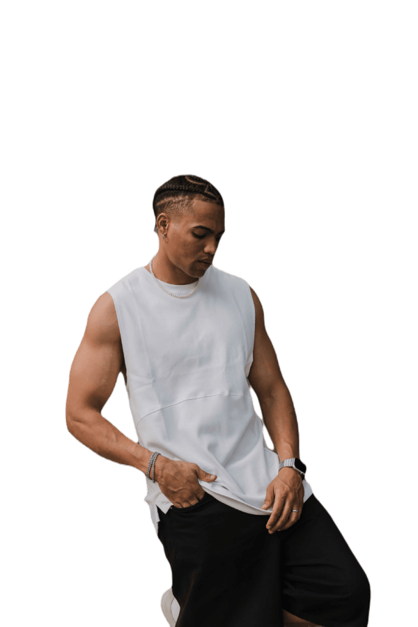 BODY MAX ΑΝΔΡΙΚΗ ΜΠΛΟΥΖΑ ΑΜΑΝΙΚΗ LOOSE FIT P/R 9031WHITE