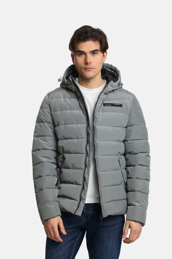 ΑΝΔΡΙΚΟ ΜΠΟΥΦΑΝ PUFFER PACO&CO 2498215 GRAY