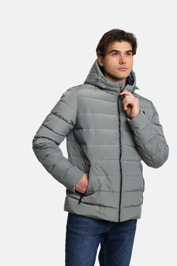 ΑΝΔΡΙΚΟ ΜΠΟΥΦΑΝ PUFFER PACO&CO 2498215 GRAY